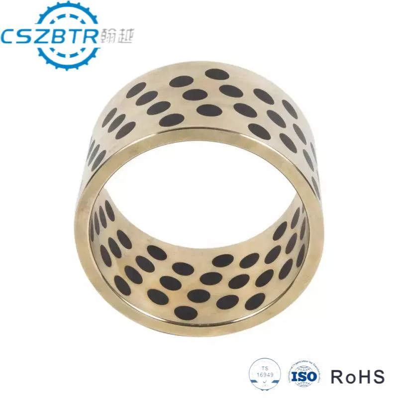 19.5*24.5*60 Bronze Bearing Bushing with Solid Lubricating Bearing Bushing Oilless Bearing