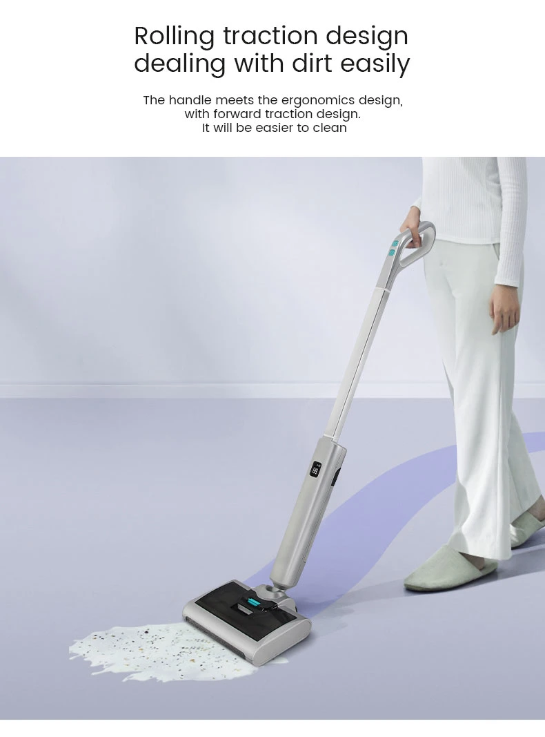 Handheld Floor Scrubber Wet and Dry Cleaner Wholesale Automatic Floor Washer